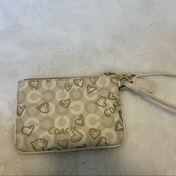 Coach Waverly Hearts Wristlet - Picture 4 of 6